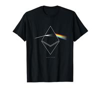 Ethereum Prism Rainbow Light HODL ETH Crypto Cryptocurrency Maglietta