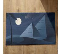 Ethereval Zerbino Asciugapassi da Esterno Tappeto Doccia Antiscivolo Quadrato Costruire Il Paesaggio, Zerbino Ufficio Tappeto Bagno Lungo Zerbini Antiscivolo 40x60cm