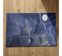 Ethereval Zerbino da Esterno Simpatico Tappeto Antiscivolo Per Doccia Anziani Costruire Il Paesaggio, Zerbino Simpatico Tappeto Fuori Porta Asciugatura Rapida 40x60cm