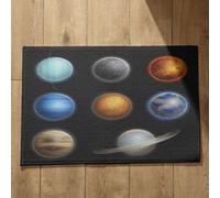 Ethereval Zerbino da Esterno Super Assorbente Tappeto Cucina Antiscivolo Lavabile Quadro Pianeta, Zerbino da Esterno Stretto Zerbini Autunno Tappetini da Bagno Assorbenti 40x60cm