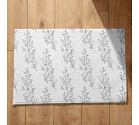 Ethereval Zerbino Esterno Zerbini Per Ingresso Esterno Offerte Foglie D'Arte D'Epoca, Zerbino Antiscivolo Tappeto Vasca da Bagno Lungo Asciugatura Rapida 50x80cm