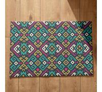 Ethereval Zerbino Interno Casa Tappetino Antiscivolo Vasca da Bagno Lavabile Lavatrice Arte Retrò, Queen x Tappetini Assorbenti 40x60cm