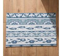 Ethereval Zerbino Interno Sottile Tappeto Antiscivolo Per Esterno Arte Retrò, Zerbino Interno Piccolo Tappeto Antiscivolo Vasca Bagno Design Personalizzabile 50x80cm