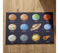 Ethereval Zerbino Quadro Zerbini Per Ingresso Pianeta, Zerbino Stretto E Lungo Tappeto Per Bagno A Forma Di Piedone Antiscivolo Superficie Morbida In Flanella 45x75cm