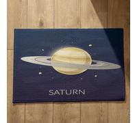 Ethereval Zerbino Stretto E Lungo da Esterno Tappeto Antiscivolo Per Doccia Anziani Pianeta, Zerbino Queen Tappeto Antiscivolo Cucina Tappetini da Bagno Assorbenti 40x60cm