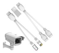 Ethernet Cable Splitter, Sturdy Network Splitter, Waterproof Lan