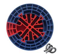 Ethernet Organizer - Dresser Tool, Networking Gadget for Smooth Pulling Rolling of Efficient Management for Home Office, Wire Organizer for Desktops, Routers, and Net