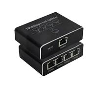 Ethernet Splitter, 1-to-4 Network Extension Connector, High Speed Internet Distribuzione, Gigabit Ethernet Port, Simultaneous Internet Access for Multiple Devices