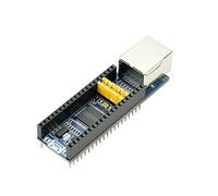 Ethernet to UART Convertitore per Raspberry Pi Pico, 10/100M Ethernet, UART TTL 3.3V/5V Compatibile, TCP/UDP Modalità Operative, Supporta 2 Canali Ethernet to UART Trasmissione Trasparente dei Dati