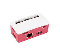 Ethernet/USB HUB BOX per Raspberry Pi Zero/Zero W/Zero WH, ETH/USB HUB HAT (B) All'interno, con 1x RJ45 RJ45 10/100M Ethernet porta, 3x USB 2.0,ABS BOX Superficie Lucida Opaca,Resistente Alla Polvere