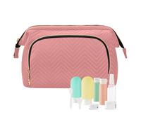EtherSpher Anguria Rosso Trucco Borse Cerniera Cosmetici Organizzatore Borsa Donna Portamonete per Accessori Da Viaggio, Rosso cocomero, 1 size