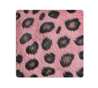 EtherSpher Arrossire Leopardo Texture Trucco Sacchetto Organizzatore Panno Magico Make Up Organizzatori Avvolgere 21.7 X 21.7 Wrapper Organizzatori Cosmetici Per Viaggio, Texture della pelle del
