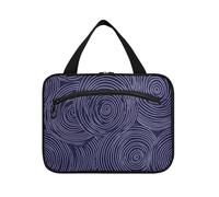 EtherSpher Astratto Modelli Circolari appeso borsa da viaggio per le donne con gancio, designer chic borse cosmetiche per viaggio essenziali per le donne crociere bolsas de maquillaje para mujer L