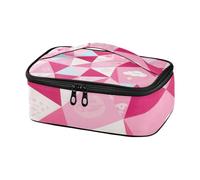 EtherSpher Bella Rosa Triangolo Decorativo Cooler Bag Lunch Boxes per le donne per il campeggio Bolsa de almuerzo para Mujer
