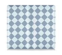 EtherSpher Bianco e Blu American Plaid Premium Leather Auto Registrazione Assicurazione & ID Card Holder Auto Essentials per carte, Documento Essenziale Patente di Guida, Plaid americano bianco e blu,