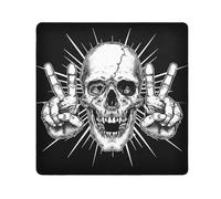 EtherSpher Black Skulls Fingers Makeup Bag Camera Lens Cloth Magic Autoadesivo Makeup Bag Organizer Wrap 21.7 X 21.7 Wrapper Organizzatore Cosmetico Per Viaggio, dita teschi neri, 21.7x21.7in