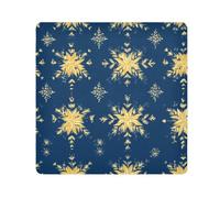 EtherSpher Blu e Oro Vintage Fiori Cosmetici Borse Camera Lens Panno Portatile Gioielli Organizer Wrap 21.7 X 21.7 Wrapper Per L'organizzazione, Fiori vintage blu e oro, 21.7x21.7in