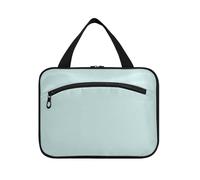 EtherSpher Bluastro grigio appeso borsa da viaggio con gancio, designer multifunzionale grande capacità trucco borsa per le donne che viaggiano viaggio bolsa de maquillaje para mujer L, Grigio