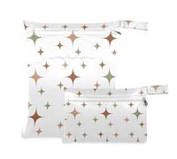 EtherSpher Borsa bagnata marrone verde Valentine Love a prova di disordine 2 confezioni da viaggio essenziali per volare con manici per spiaggia, viaggi