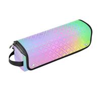 EtherSpher Borsa da viaggio per strumenti per capelli con tappetino in ferro di grande capacità organizer per piastre per capelli per ferro arricciacapelli, asciugacapelli piatto, design laser