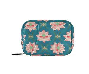 EtherSpher Borsa della medicina del modello del fiore della cultura cinese con i compartimenti staccabili riutilizzabile della cassa della pillola di viaggio per