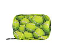 EtherSpher Borsa della medicina verde fluorescente di sport del fumetto per viaggiare con scomparti staccabili riutilizzabile organizzatore di medicina di viaggio per la borsa