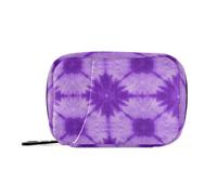 EtherSpher Borsa organizer per medicinali viola con scomparti staccabili, organizer per pillole giornaliere portatile per borsa