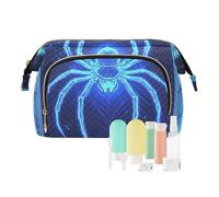 EtherSpher Borsa per cosmetici astrologici con tarocchi misteriosi colorati, borsa organizer per cosmetici, per articoli da toeletta, Tarocchi misteriosi colorati astrologici, 1 size