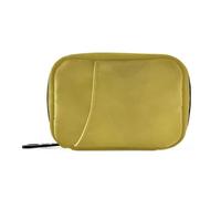 EtherSpher Borse della medicina di gradiente giallo per le donne con gli scomparti staccabili dell'organizzatore portatile della pillola di viaggio per la borsa
