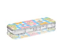 EtherSpher Cartoon Cute Colorful Bears Progettato Cancella Matite Box 2 Strato Grande Penne Caso Per Cancelleria Forniture Con Coperchio