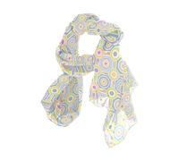 EtherSpher Cerchi e quadrati Design unico Sciarpa lunga scialle caldo vestito sciarpe per le donne per la testa chales para mujer
