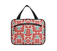 EtherSpher Cinese Unico Culturale Amore Modello appeso contenitori da viaggio per articoli da toeletta con gancio, borsa medicina portatile designer per viaggio deve vacanza cartera para maquillaje L