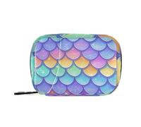 EtherSpher Color Dream Fish Scales borsa medica con scomparti staccabili attaccabile scatola medicina organizzatore per borsa