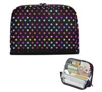 EtherSpher Colorato Carino Polka Dots Pencil Pen Case Grande Capacità Portapenne Caso di Cancelleria Sacchetto per Teen Grade Scuola Forniture cartuchera para lapices nina grandes