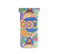 EtherSpher Colorato Dio Dio Carino Squeeze Top Portatile occhiali caso morbido Cuoio DELL'UNITÀ di elaborazione occhiali sacchetto per gli uomini donne estuche para gafas