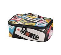 EtherSpher Colore Del Fumetto Nastro Vintage Decorativo Donne Pranzo Bag Womens Lunchbox per Vai Fuori bulto para comida Trabajo