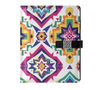 EtherSpher Colorful Boho Pattern cuoio foderato diario notebook delicato regola del college per il lavoro 6.7x9.2