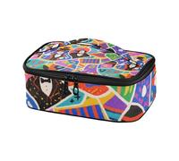 EtherSpher Colorful Cartoon Carino Mago Decorativo fit e Fresh Lunch Bag Piccolo Lunch Box per le Donne per Go Out bolsos para llevar el almuerzo