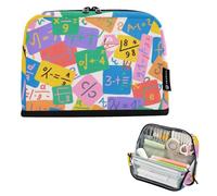 EtherSpher Colorful Cartoon Matematica Formula Matita Holder Grande Capacità Verticale Sacchetto di Immagazzinaggio Moneta per Bambini Scuola Fornitura cartuchera escolar para ninos