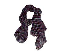 EtherSpher Colorful Cute Polka Dots Sciarpa lunga scialle sciarpa leggera di seta per le donne capelli per la sciarpa di Natale bufanda para mujer elegante
