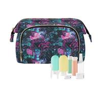 EtherSpher Colorful Future Warrior Makeup Bag Essentials Organizer Bag Storage Bag Borsa Portamonete da Donna Portafoglio per Cosmetici Viaggio, Colorato futuro guerriero, 1 size