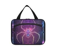 EtherSpher Colorful Mysterious Tarot Astrological Hanging bag per viaggio con gancio, borsa medicina compatta design per le donne viaggio maletín para maquillaje L, Tarocchi misteriosi colorati
