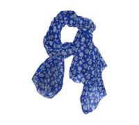 EtherSpher Elegante Navy Sliver Roses Sciarpa lunga scialle carino per indiano per natale sciarpa bufandas para mujer para frio