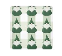EtherSpher Gnomo verde Buffalo Check Christmas Makeup Travel Case Camera Lens Cloth autoadesivo Viaggio Make Up Organizer Wrap 51,7 X 21,7 Wrapper Organizzatore Cosmetico per Viaggio, Gnomo Verde