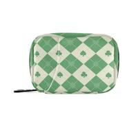 EtherSpher Greem Beige Poker medicine Storage Bag con scomparti staccabili comoda custodia da viaggio per borsa