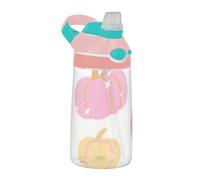 EtherSpher Hello Fall Autumn Pumpkin - Borraccia bianca con beccuccio a prova di perdite, apertura larga, a tenuta stagna, per sport, palestra, viaggi, scuola, termos para agua fria