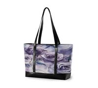 EtherSpher Lavanda Guazzo Rosa Grande Capacità borsa da lavoro per le donne con cerniera laptop tote borse per il lavoro per i viaggi con bolsa para computadora portatil mujer