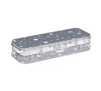 EtherSpher Le stelle hanno progettato la cassa dura della penna di doppio strato della scatola di matita trasparente della scatola di plastica per la cancelleria