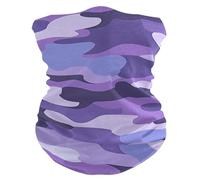 EtherSpher Moderno Viola Camouflage Decor Quattro stagioni Cappuccio a prova di polvere e sporco ghetta collo uomini Disegni Unici cappuccio Maschera per la Pesca Snowboard maschera di Halloween