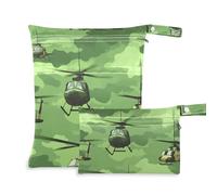 EtherSpher Nazionale Vietnam Guerra Veterans Day Army A Helicopter_4 borse a prova di disordine per il bambino 2 Pack borsa per pannolini oggetti essenziali con maniglie per viaggi, viaggio